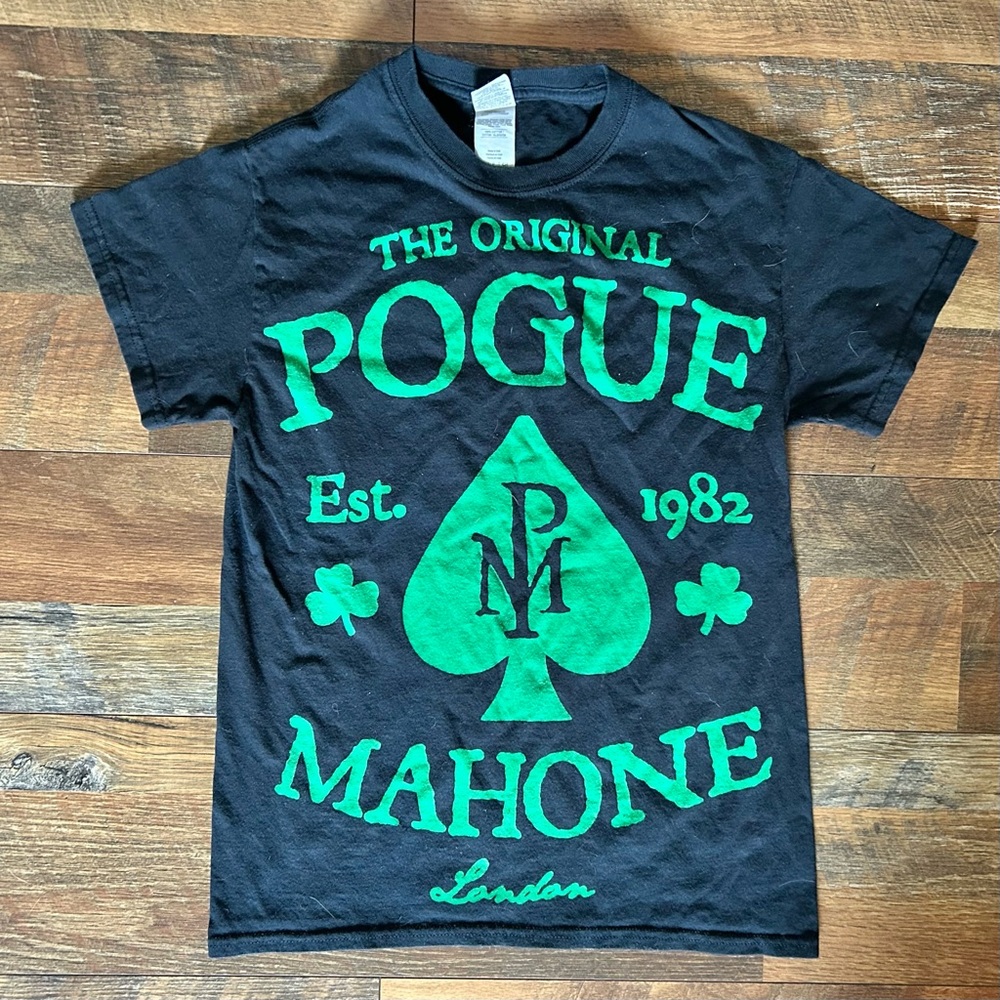 Pogues Mahone Tee Small Gildan 100% Cotton